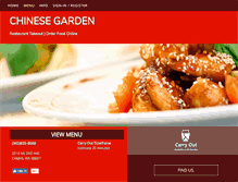 Tablet Screenshot of chinesegardencamas.com
